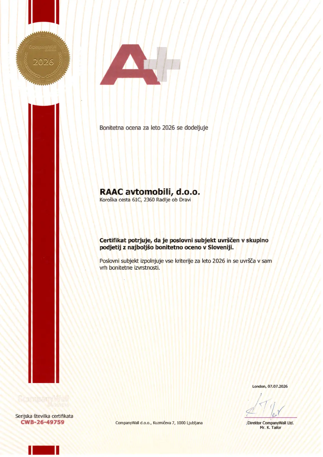 RAAC-avtomobili-bonitetna-ocena-za-leto-2026-a+